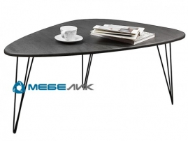 Престон Бетон/черный Стол журнальный
