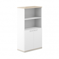 AG.218.WH.AR.WH AG.218.WH.AR.WH Шкаф 4 ур. 800х400х1472 полуоткрытый