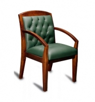 CONGRESS LUX Зеленая экокожа Кресло