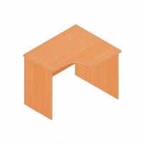 Р.РС-10 (правый) бук Бавария Стол компьютерный угловой