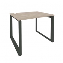 ONIX O.MO-SP-1.8 Дуб Аттик/Антрацит Стол рабочий на О-образном м/к
