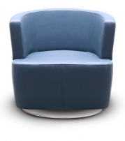 Эго 1 Голубое Кресло на поворотном блине