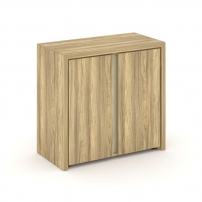 Corner COR.ST-3.1 Гикори Песочный Шкаф низкий широкий (2 низких фасада ЛДСП)