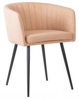 DOBRIN ALINA Бежевая ткань LAR-106D-4 Стул обеденный