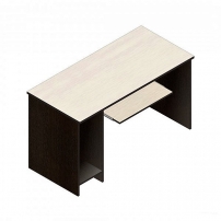 Р.СК-14 Венге/Дуб молочный Стол компьютерный