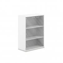 AG.206.WH.WH.GL AG.206.WH.WH.GL Шкаф 3 ур. 800х400х1111 со стеклом