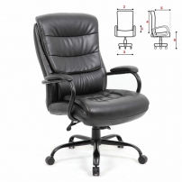 BRABIX PREMIUM Heavy Duty HD-004 Черный Кресло офисное