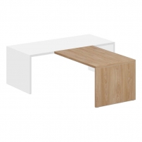 Oliver OL-060-20-07.GN Гикори натуральный Стол приставной фронтальный (брифинг)