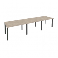 ONIX O.MP-PRG-3.2 Дуб Аттик/Антрацит ONIX O.MP-PRG-3.2 Дуб Аттик/Антрацит Стол переговорный (3 столешницы)