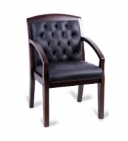 КОНГРЕСС Зеленая экокожа Кресло