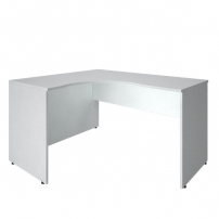 Riva А.СА-3 Л Белый Стол криволинейный левый