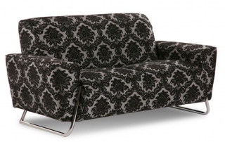 Чикаго 2 Черно-белый узор Чикаго 2 Черно-белый узор Диван двухместный
