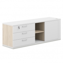 AG.295.AR.WH.WH.L AG.295.AR.WH.WH.L Тумба опорная 1638х450х580, левая