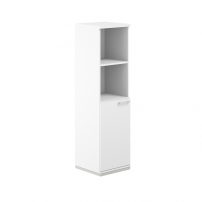 AG.217.WH.WH.WH.L AG.217.WH.WH.WH.L Шкаф 4 ур. 400х400х1472 полуоткрытый