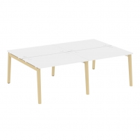 ONIX WOOD OW.D.RS-4.2.8 Белый Бриллиант/Светлый Рабочая станция