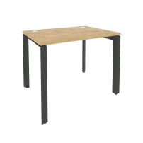 ONIX O.MP-SP-1.7 Тиквуд Светлый/Антрацит Стол рабочий на П-образном м/к