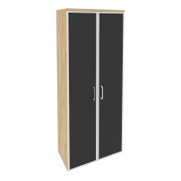ONIX O.ST-1.10R black Тиквуд Светлый Шкаф высокий широкий