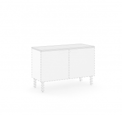 L100 толщина 18мм Белый Factory Light DADO Топ