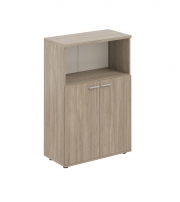 Sigma SG.843.OD.OD Дуб темный Sigma SG.843.OD.OD Дуб темный Шкаф средний с нишей