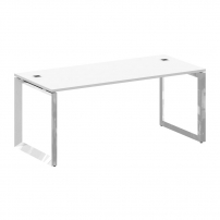 ONIX DIRECT LUX M-O.MO-SRR-5.8 Белый бриллиант Стол рабочий руководителя на О-образном м/к