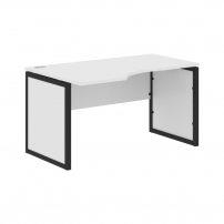 XTEN-QP XQPCET 149 L Белый Антрацит Стол письменный левый