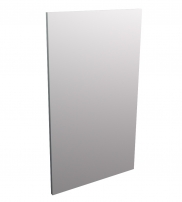Reception Steel 15570L Белая Ресепшен панель завершающая 700