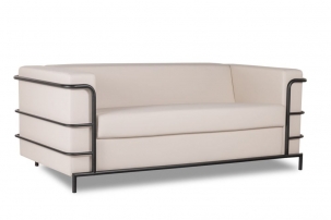 Аполло 2.0 (4Д) Кремово-белый Euroline 907 Диван четырехместный