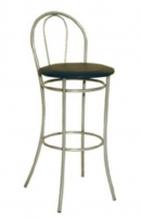 CБ 11 металлик, сиденье винилкожа Стул барный