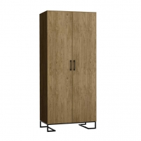 Loft без зеркал Дуб Табак Loft без зеркал Дуб Табак Шкаф двухстворчатый