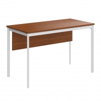 IMAGO-S СП-2.1SD орех французский белый полуматовый Стол прямой