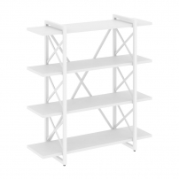 LOFT VR.L-MST.O-4.8V Металл белый Белый Бриллиант LOFT VR.L-MST.O-4.8V Металл белый Белый Бриллиант Стеллаж на регулируемых опорах - 4 полки