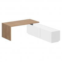 Oliver OL-060-20-02.GN Гикори натуральный Стол на тумбу опорную 1,2,3