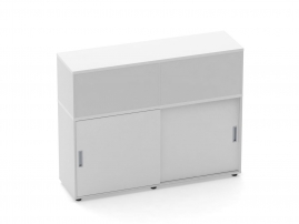 Deka 9.04.145 Белый Тумба комбинированная высокая для рабочего модуля