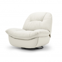 Eureka EEA02 с откидной спинкой и функцией качания, белый Кресло-реклайнер