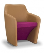 Гур D80 Розовое/Бежевое Кресло