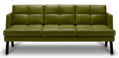 Даллас 3 Болотный Даллас 3 Болотный Диван трехместный с низкой спинкой