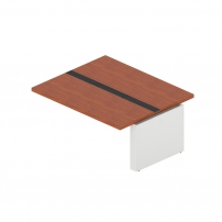 AN-280.1 Орех тангенциальный/белый Секция конференц-стола