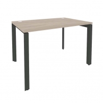 ONIX O.MP-SP-2.8 Дуб Аттик/Антрацит Стол рабочий на П-образном м/к