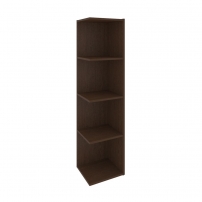 LOCKER plus LK.PM-4 Венге Цаво Модуль приставной 4 ячейки