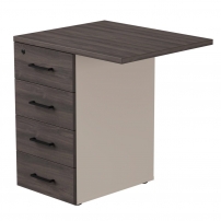 Everprof EVO 254Т2203 Дуб Пасадена Кашемир Everprof EVO 254Т2203 Дуб Пасадена Кашемир Тумба приставная с топом