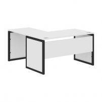 XTEN-QP XQPCT 1415 R Белый Антрацит Стол письменный угловой правый