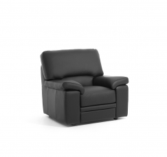 ELLA 1 Dakota black ELLA Кресло кожа