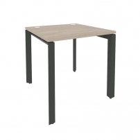 ONIX O.MP-SP-0.8 Дуб Аттик/Антрацит Стол рабочий на П-образном м/к