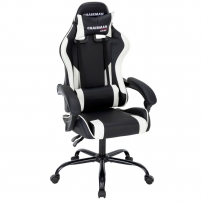 CHAIRMAN CH41 Черный-белый Геймерское кресло