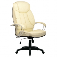 Metta LK-12 Pl 720 Бежевое Кожаное компьютерное кресло