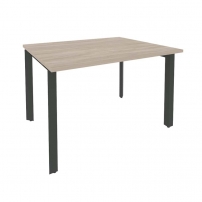 ONIX O.MP-PRG-1.2 Дуб Аттик/Антрацит Стол переговорный (1 столешница)