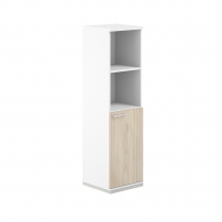 AG.217.WH.WH.AR.R AG.217.WH.WH.AR.R Шкаф 4 ур. 400х400х1472 полуоткрытый