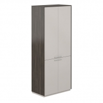Atlas NZ-0321.BT.GS Бренсон Трюфель Серый камень Шкаф высокий