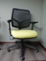 Стоун Черный/салатовый (Л) Кресло офисное