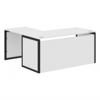 XTEN-QP XQPCT 1615H R Белый Антрацит Стол письменный угловой правый